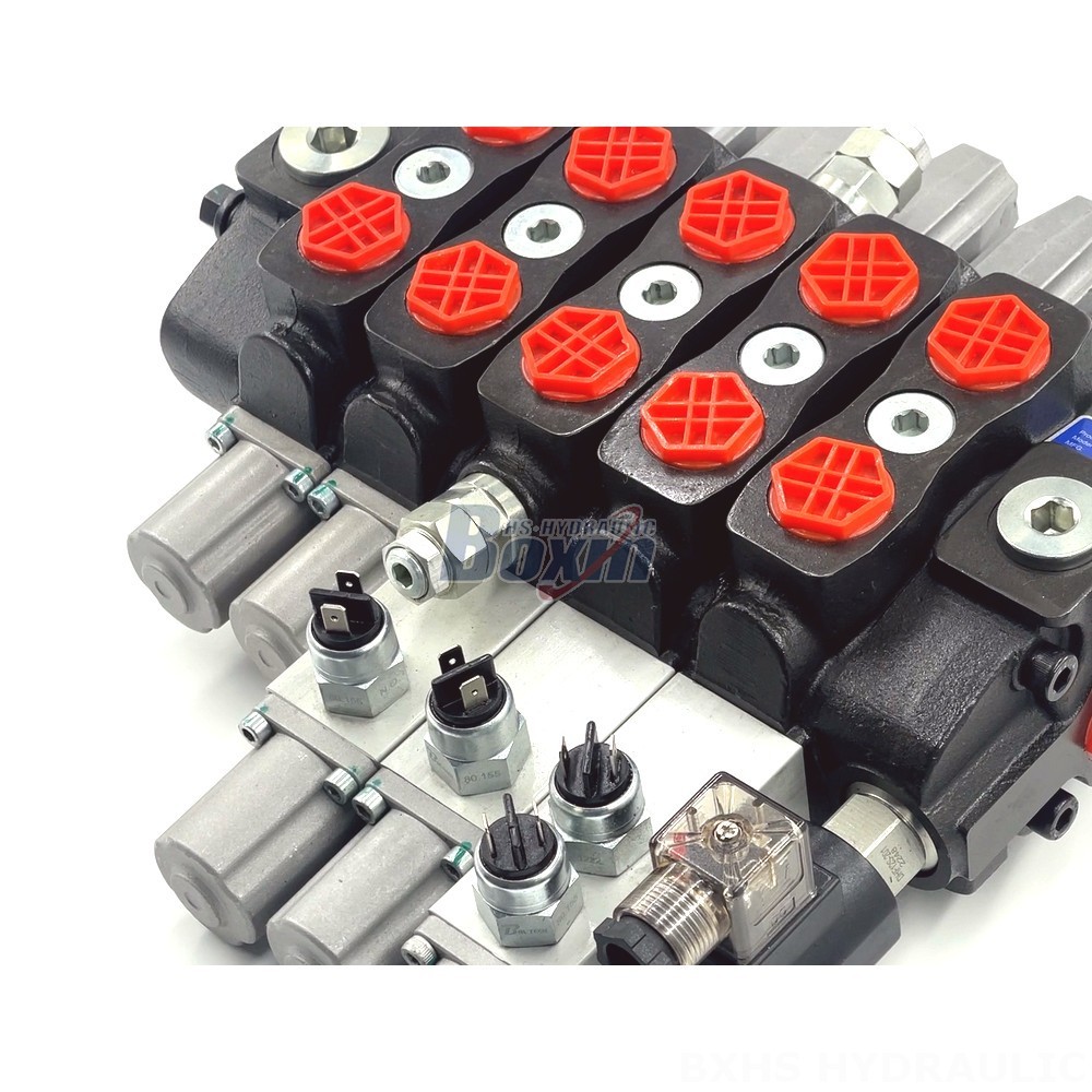5 Spool Sectional Directional Valve - Factory Direct & Customizable detail image